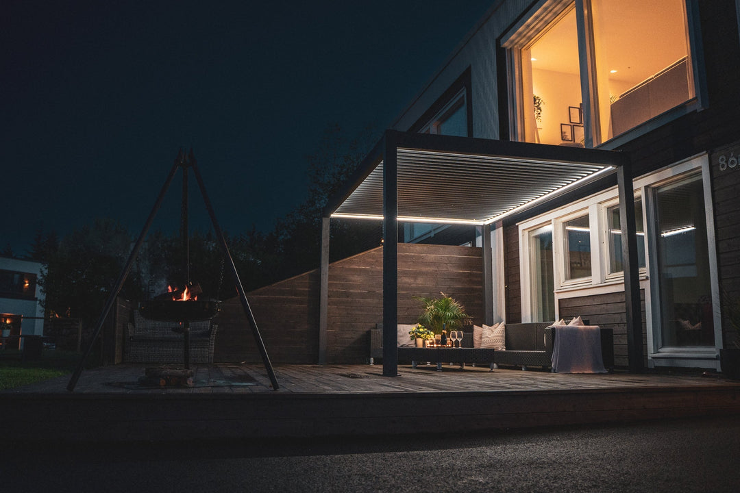 Trasformare una terrazza in un giardino d'inverno
